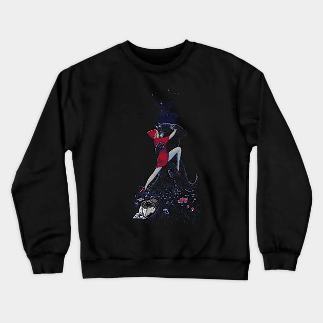 Red Tango Crewneck Sweatshirt by georgeslemercenaire